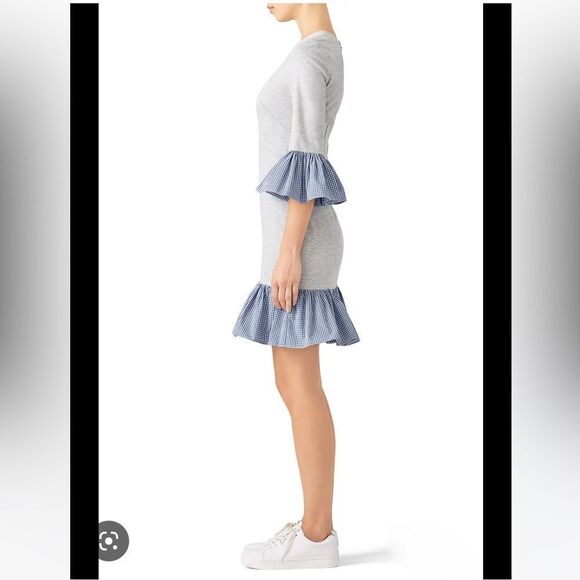 Slate & Willow // Gingham Ruffle Dress - Picture 3 of 8